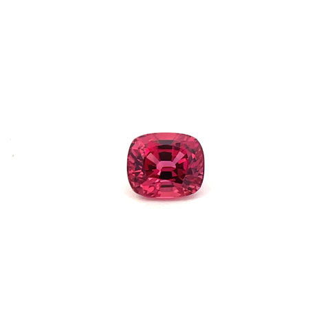 1.33cts Natural Red Spinel Gemstone - Cushion Shape - 24477RGT