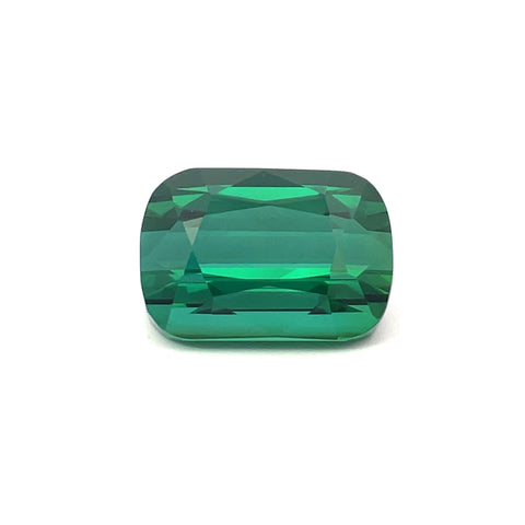 7.19 cts Natural Gemstone Green Tourmaline - Cushion Shape - 24484RGT