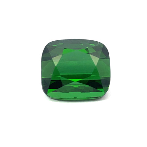 9.22 cts Natural Gemstone Green Tourmaline - Cushion Shape - 24486RGT