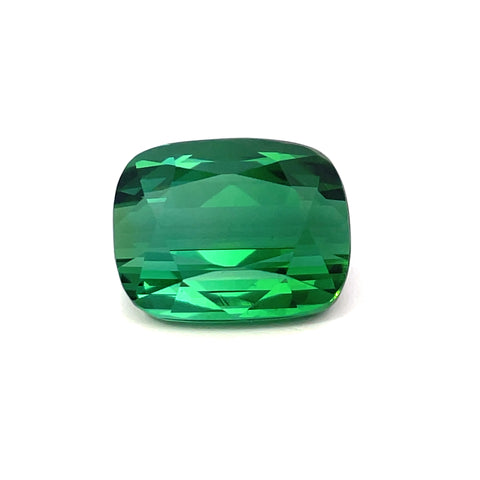 8.23 cts Natural Gemstone Green Tourmaline - Cushion Shape - 24488RGT