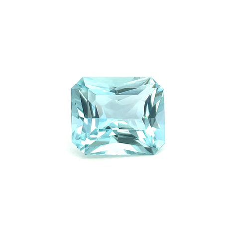 3.63 cts Natural Blue Aquamarine Gemstone  - Octagon Shape - 24493RGT