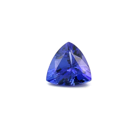 2.53cts Natural Blue Tanzanite Gemstone - Trillion Shape - 24496RGT