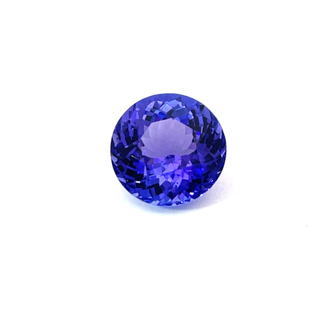 2.84cts Natural Blue Tanzanite Gemstone - Round Shape - 24497RGT