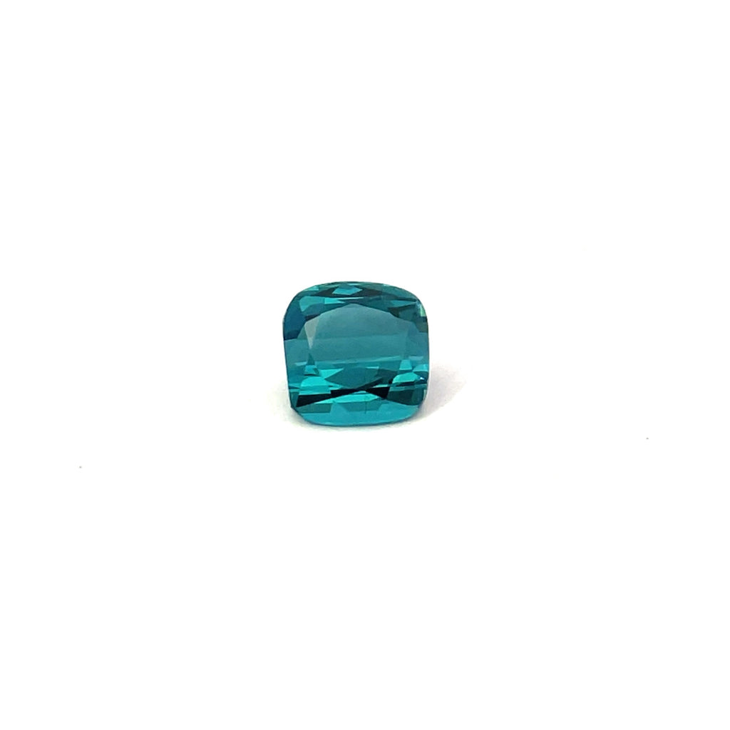 1.01cts Natural Gemstone Blue Indicolite Tourmaline - Cushion Shape - 24519RGT