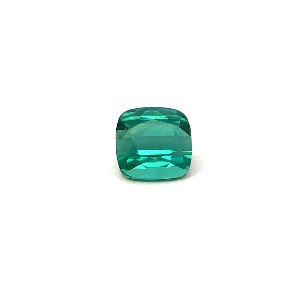 2.08cts Natural Gemstone Blue Green Tourmaline - Cushion Shape - 24525RGT