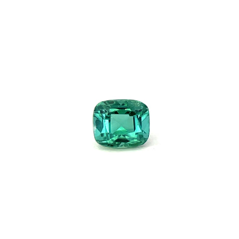 1.45cts Natural Gemstone lagoon Green Tourmaline - Cushion Shape - 24571RGT