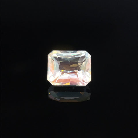 2.37cts Natural Rainbow Moonstone Gemstone - Emerald Cut - 24730RGT