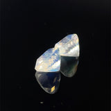 3.22cts Natural Rainbow Moonstone Gemstone Pair - Heart Shape - 24743RGT