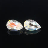 2.72cts Natural Rainbow Moonstone Gemstone Pair - Pear Shape - 24744RGT