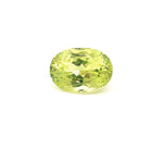 4.16 cts Natural Gemstone Greenish Yellow Chrysoberyl - Oval Shape - 24756RGT