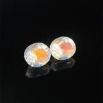 2.40cts Natural Rainbow Moonstone Gemstone Pair - Oval Shape - 24747RGT