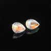 1.99cts Natural Rainbow Moonstone Gemstone Pair - Pear Shape - 24748RGT