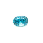 5.08 cts Natural Gemstone Blue Zircon from Cambodia - Oval Shape - 24807RGT