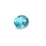 4.15 cts Natural Gemstone Blue Zircon from Cambodia - Oval Shape - 24809RGT