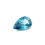 5.54 cts Natural Gemstone Blue Zircon from Cambodia - Pear Shape - 24811RGT