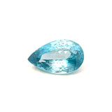 5.94 cts Natural Gemstone Blue Zircon from Cambodia - Pear Shape - 24812RGT