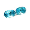 10.99 cts Natural Gemstone Blue Zircon from Cambodia - Oval Shape - 24814RGT