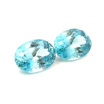 10.92 cts Natural Gemstone Blue Zircon from Cambodia - Oval Shape - 24816RGT