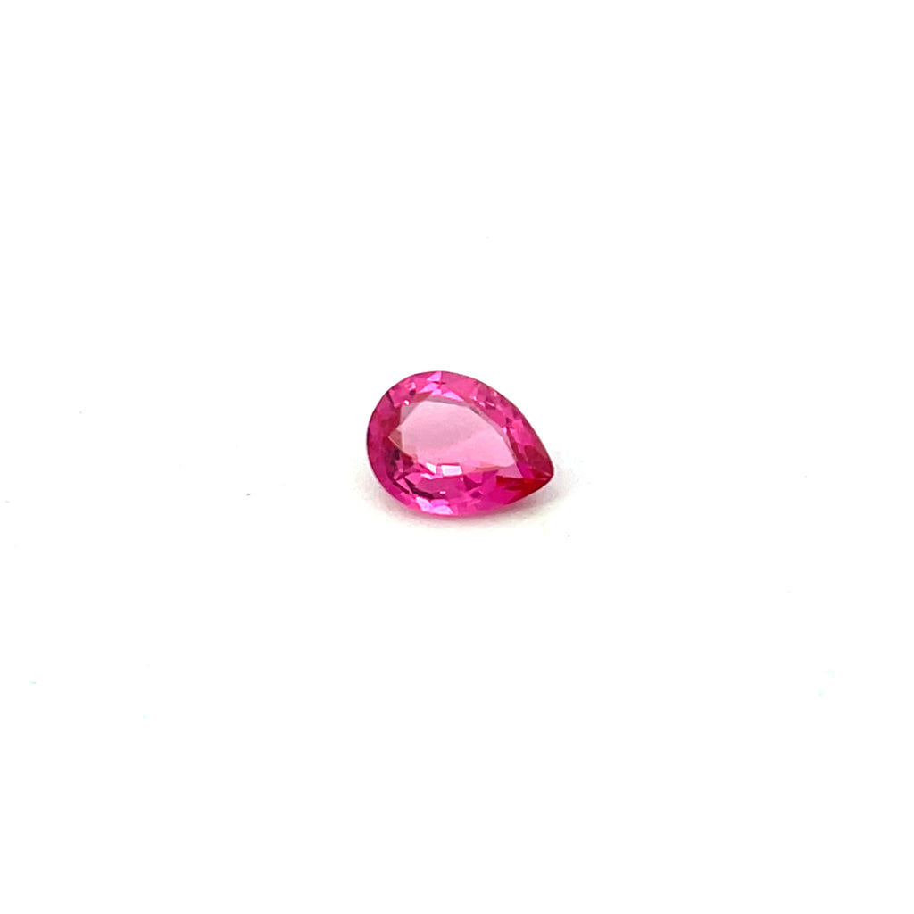 0.33cts Natural Pink Spinel Gemstone - Pear Shape - 24817RGT