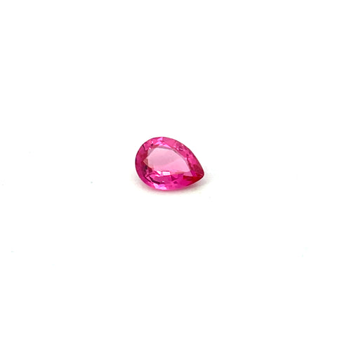 0.33cts Natural Pink Spinel Gemstone - Pear Shape - 24817RGT