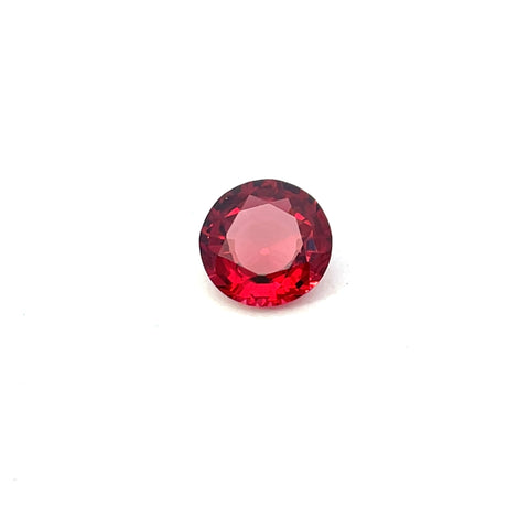 0.84cts Natural Red Spinel Gemstone - Round Shape - 24830RGT