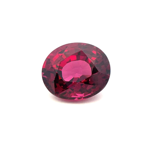 9.37cts Natural Gemstone Purplish Pink Rhodolite Garnet- Oval Shape - 24833RGT