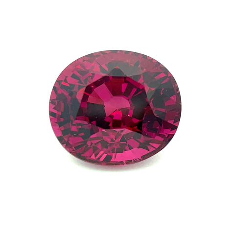 16.97cts Natural Gemstone Purplish Pink Rhodolite Garnet- Oval Shape - 24840RGT