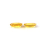 2.20cts Natural Heated Yellow Sapphire Gemstone Pair - Octagon Shape - 24855RGT