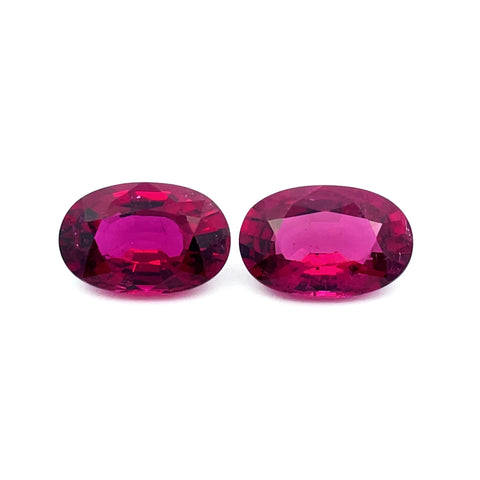 3.86cts Natural Gemstone Rubellite Tourmaline - Oval Shape - 24870RGT