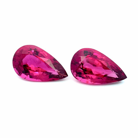 5.07cts Natural Gemstone Rubellite Tourmaline - Pear Shape - 24874RGT