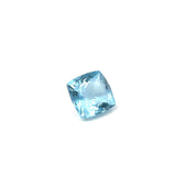 1.26cts Natural Blue Aquamarine Gemstone - Cushion Shape - 24884RGT