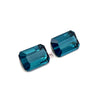 2.01cts Natural Gemstone Blue Indicolite Tourmaline Pair - Octagon Shape - 24887RGT