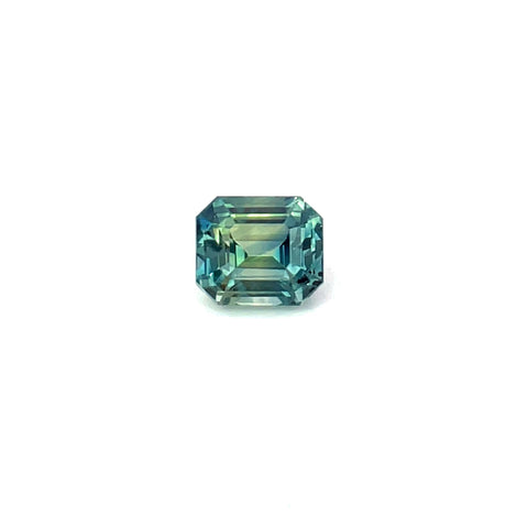 1.11cts Natural Unheated Teal Sapphire Gemstone - Octagon Shape - 24918RGT