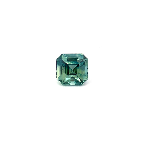 1.19cts Natural Unheated Teal Sapphire Gemstone - Octagon Shape - 24921RGT