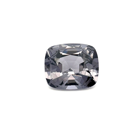 4.03cts Natural Gray Spinel Gemstone - Cushion Shape - 24930RGT