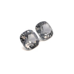 2.89cts Natural Gray Spinel Gemstone Pair - Square Octagon Shape - 24951RGT