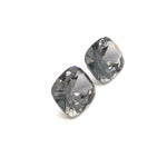 3.84cts Natural Gray Spinel Gemstone Pair - Cushion Shape - 24954RGT