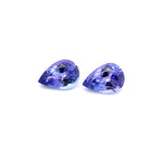 1.11cts Natural Blue Tanzanite Gemstone - Pear Shape - 24958RGT