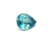 5.78cts Natural Gemstone Blue Zircon from Cambodia - Pear Shape - 24968RGT