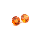 2.81cts Natural Gemstone Fanta Spessartite Garnet Pair - Round Shape - 24974RGT