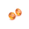 3.59cts Natural Gemstone Fanta Spessartite Garnet Pair - Round Shape - 24977RGT