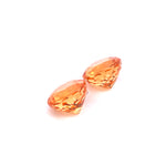 3.59cts Natural Gemstone Fanta Spessartite Garnet Pair - Round Shape - 24977RGT