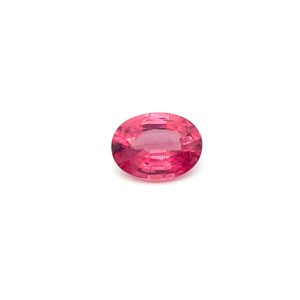 1.09cts Natural Hot Pink Mahenge Spinel Gemstone - Oval Shape - 25043RGT