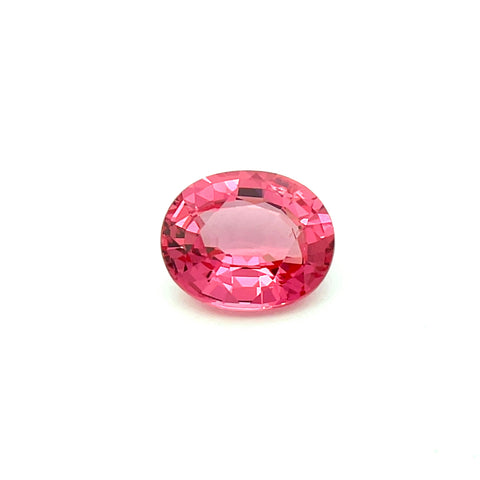 2.06cts Natural Hot Pink Mahenge Spinel Gemstone - Oval Shape - 25048RGT