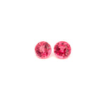 0.74cts Natural Hot Pink Mahenge Spinel Gemstone - Round Shape - 25057RGT