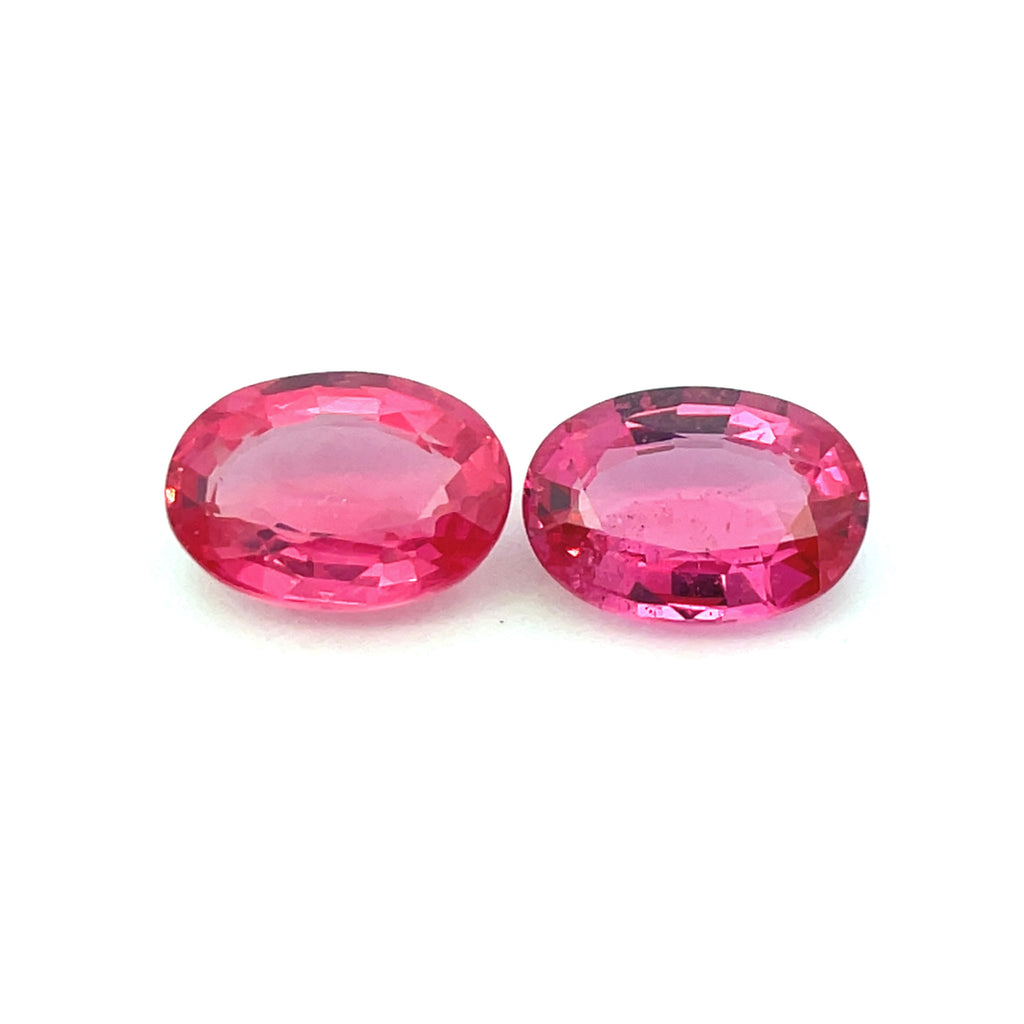 2.10cts Natural Hot Pink Mahenge Spinel Gemstone - Oval Shape - 25067RGT