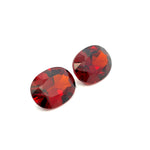 19.17cts Natural Orange Red Spessartite Garnet Gemstone - Oval Shape - 25079RGT