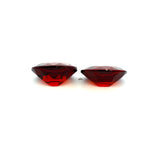 19.17cts Natural Orange Red Spessartite Garnet Gemstone - Oval Shape - 25079RGT