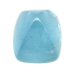 33.48cts Natural Blue Aquamarine Cabochon - Square Cushion Shape