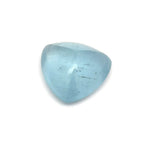 13.20cts Natural Blue Aquamarine Cabochon - Trilliant Shape - 25098RGT